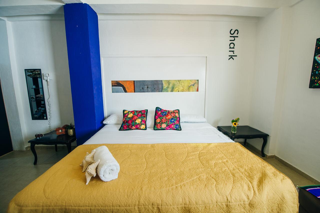 The Mermaid Hostel Beach (Adults Only) Cancun Bagian luar foto